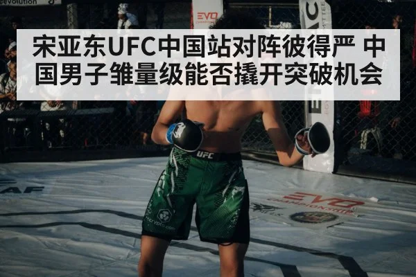 宋亚东UFC中国站对阵彼得严 中国男子雏量级能否撬开突破机会